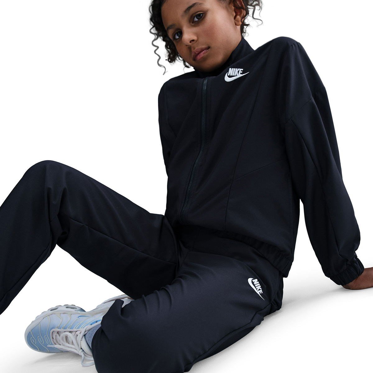 Nike K NSW TRACKSUIT WVN FZ Siyah Erkek Çocuk Eşofman Takımı