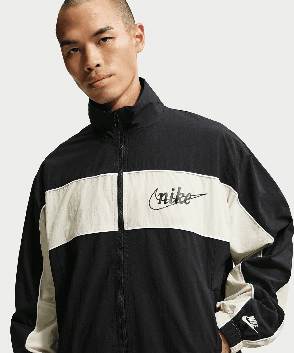 Nike M NK CLUB LTWT FZ JKT CTB Siyah Erkek Ceket