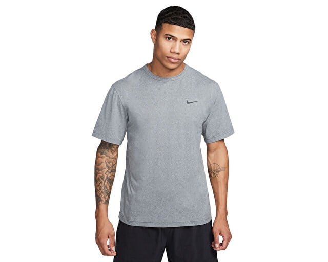 Nike M NK DF UV HYVERSE SS Gri Erkek T-Shirt