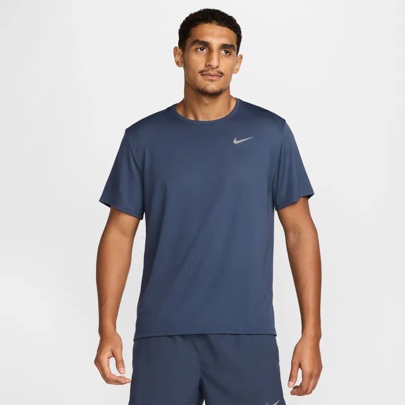 Nike M NK DF UV MILER SS Saks Erkek T-Shirt