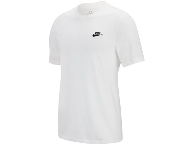 Nike M NSW CLUB TEE Beyaz Erkek T-Shirt