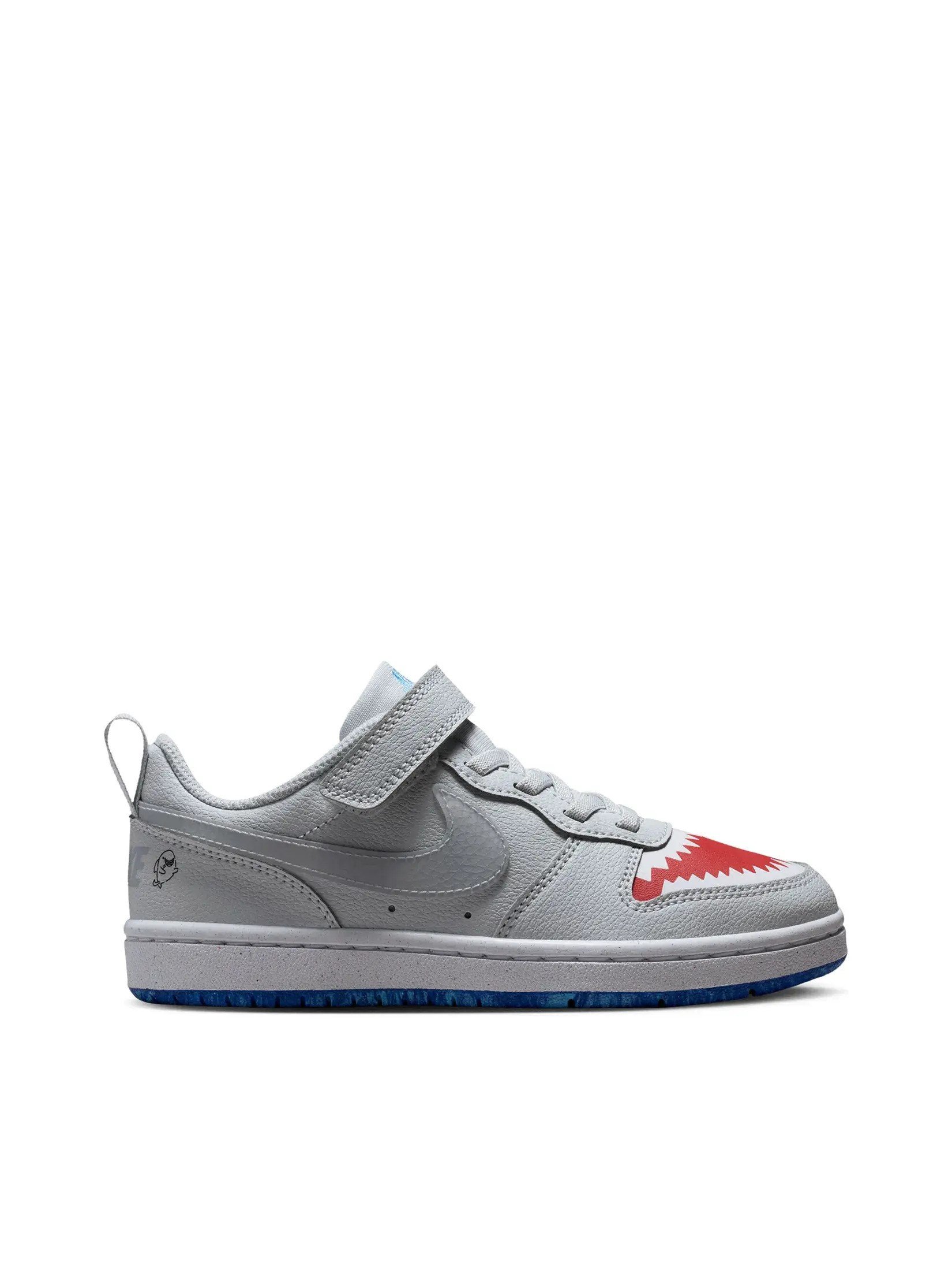 Nike Nike Court Borough Low (Ps) Gri Erkek Çocuk Günlük Spor Ayakkabı