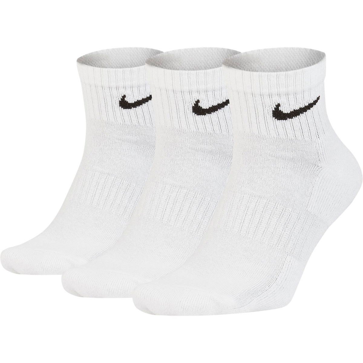 Nike U NK EVERYDAY CSH ANKL 3PR 132 Beyaz Unisex Çorap