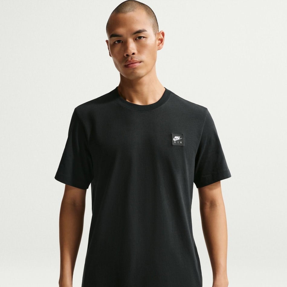 Nike U NSW TEE STD NIKE AIR PATCH Siyah Erkek T-Shirt