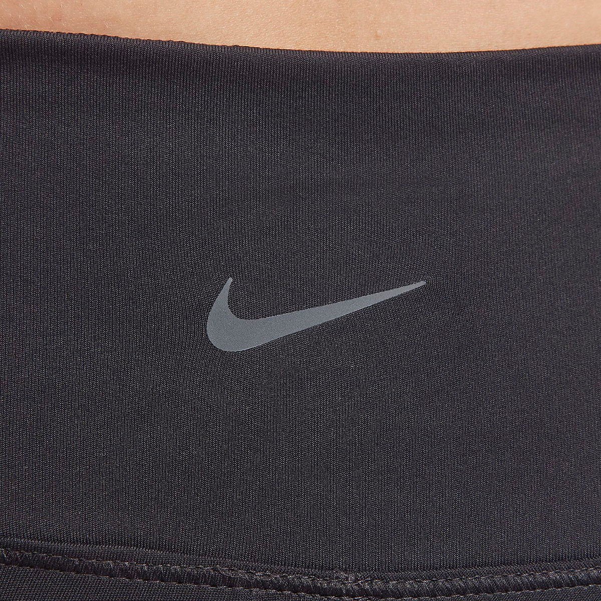 Nike W NK DF ONE HR TIGHT SPLIT HEM Siyah Kadın Tayt