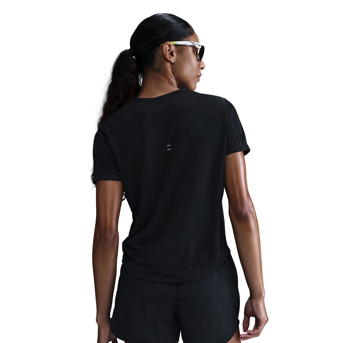 Nike W NK TEMPO DF HR TGT SHRT Siyah Kadın Tayt
