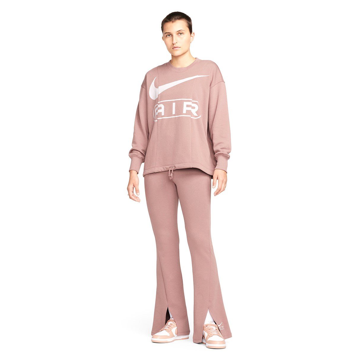 Nike W NSW AIR HR TIGHT Pudra Kadın Tayt