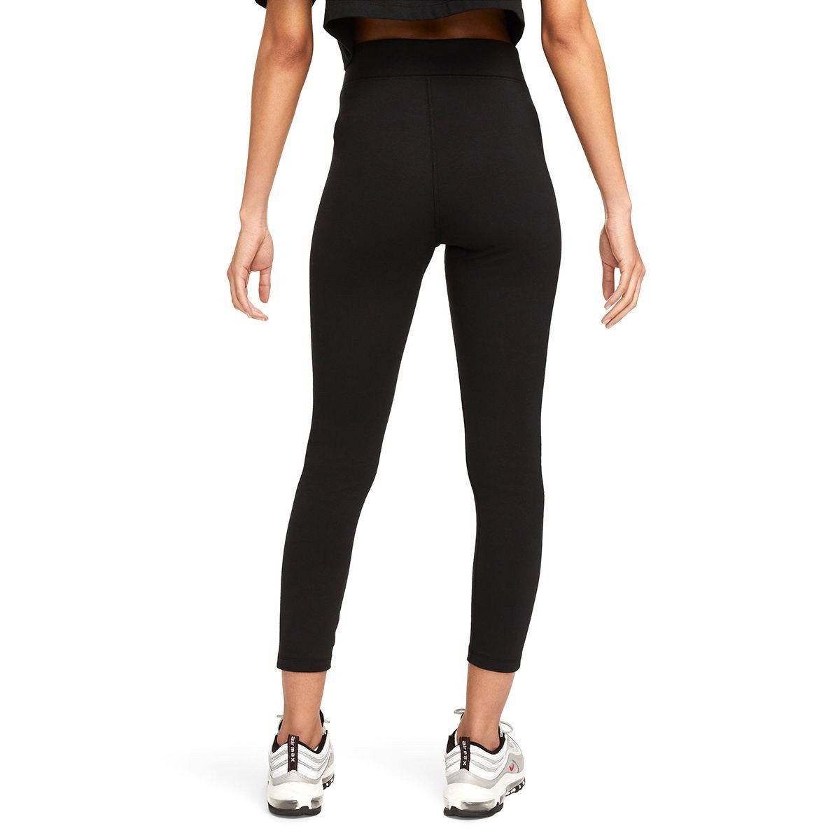 Nike W NSW NK CLSC HR 7/8 TIGHT LBR Siyah Kadın Tayt DV7789-010