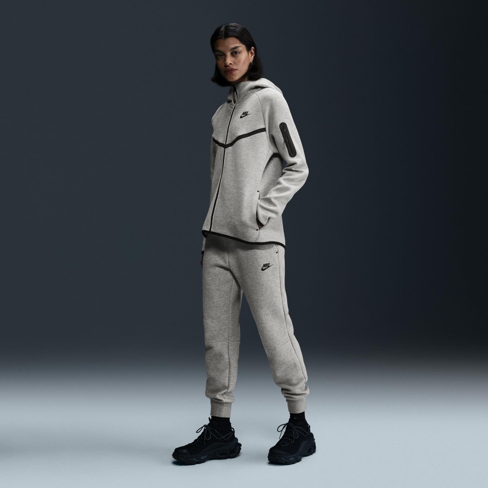 Nike W NSW TCH FLC MR JGGER 2 Gri Kadın Eşofman Alt HV6779-063