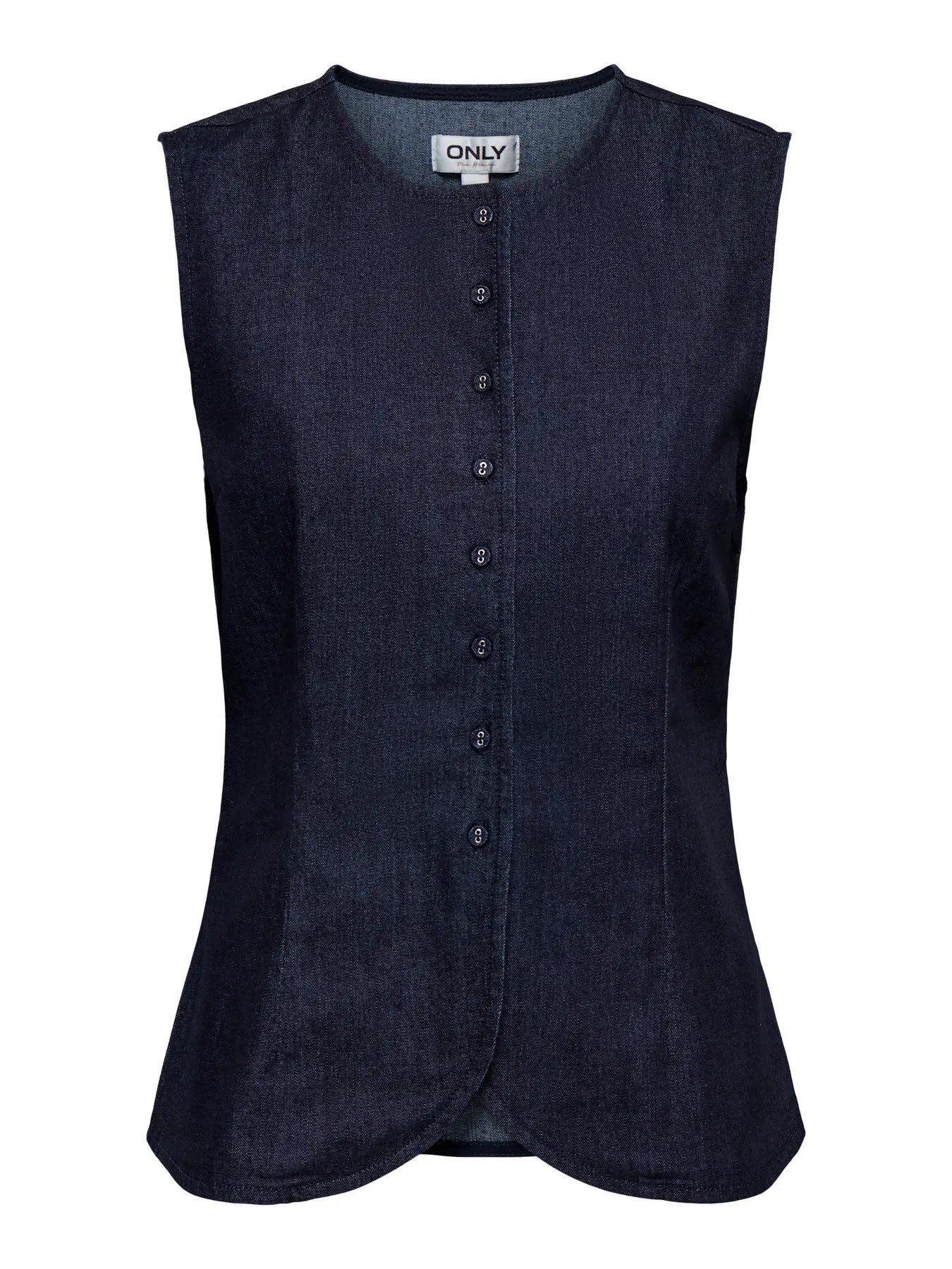 Only ONLASHBY SL DNM WAISTCOAT QYT Lacivert Kadın Yelek