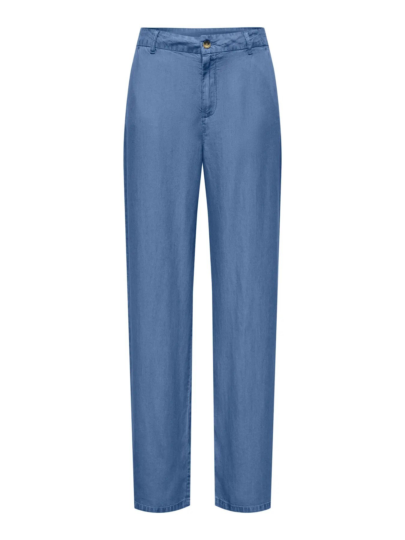 Only ONLCHARIS LIFE MW STRAIGHT PANTS WVN CC Mavi Kadın Pantolon