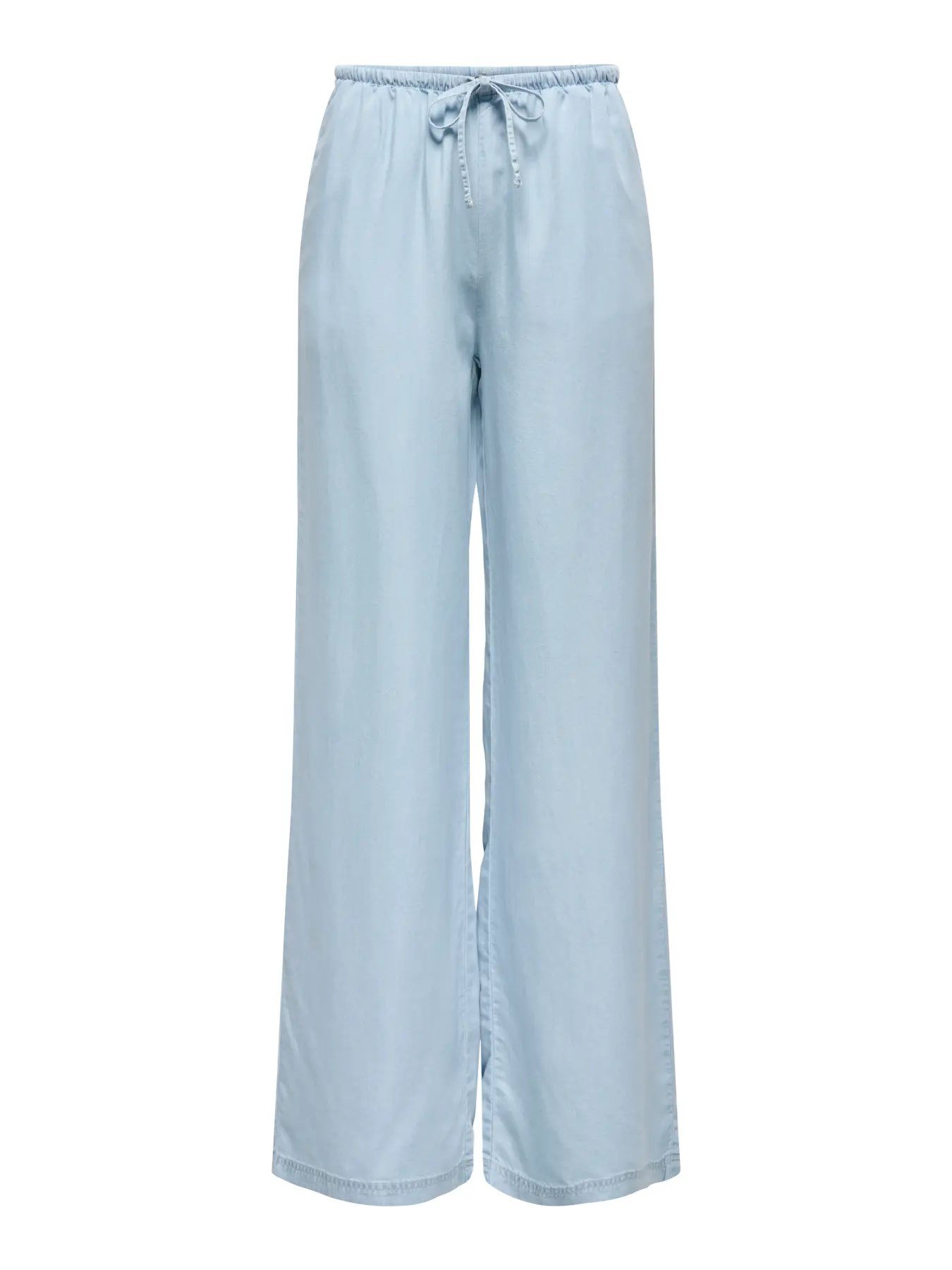 Only ONLCHARIS LIFE PULL UP TIE PANTS WVN CC Açık Mavi Kadın Pantolon