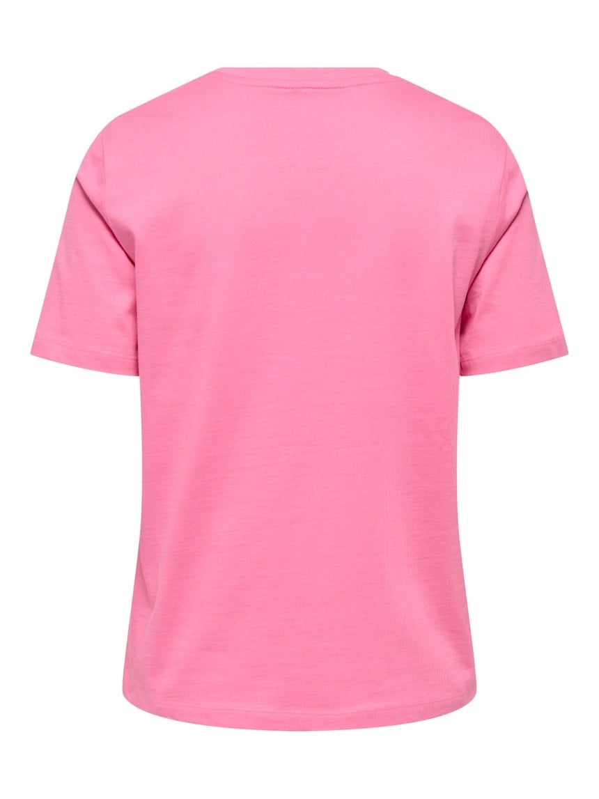 Only ONLFREJA S/S LUXE TOP CC JRS NOOS Pembe Kadın Pantolon