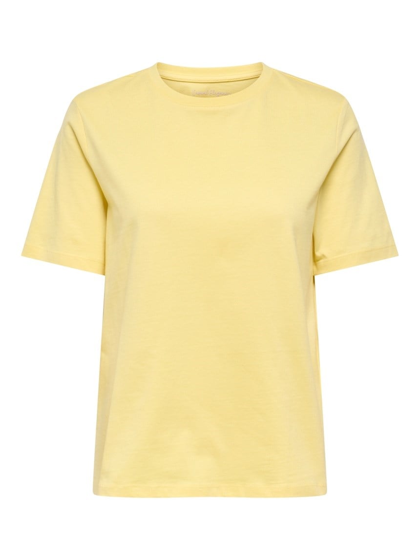 Only ONLFREJA S/S LUXE TOP CC JRS NOOS Sarı Kadın Pantolon