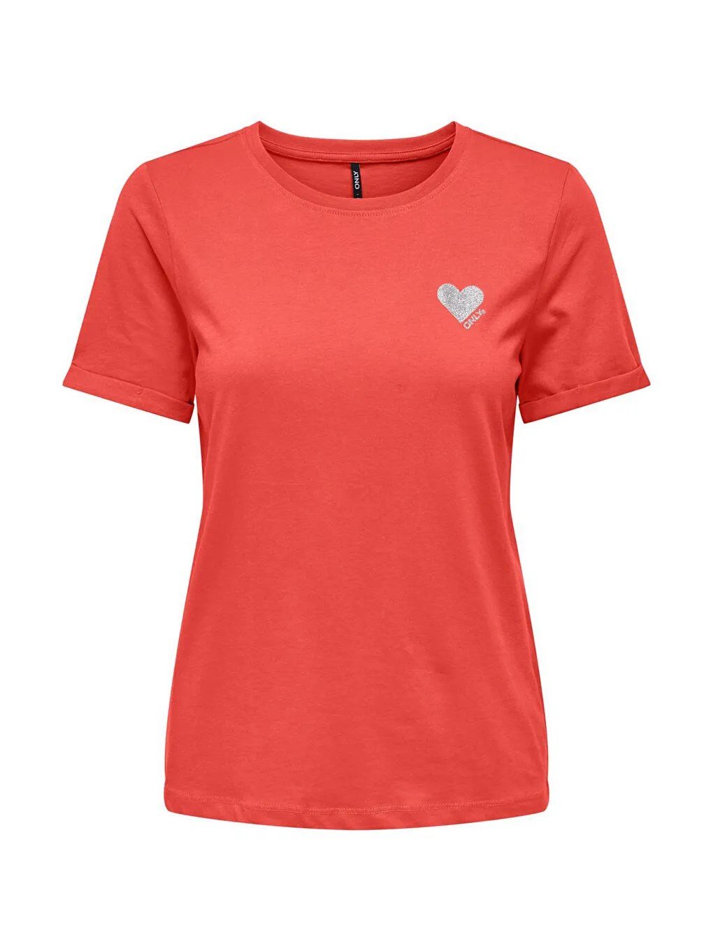 Only ONLKITA S/S TOP NOOS Mercan Kadın T-Shirt