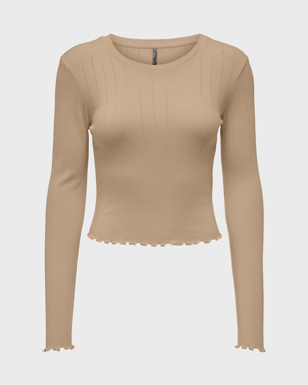 Only ONLLISA L/S MODAL TOP JRS Pudra Kadın T-Shirt