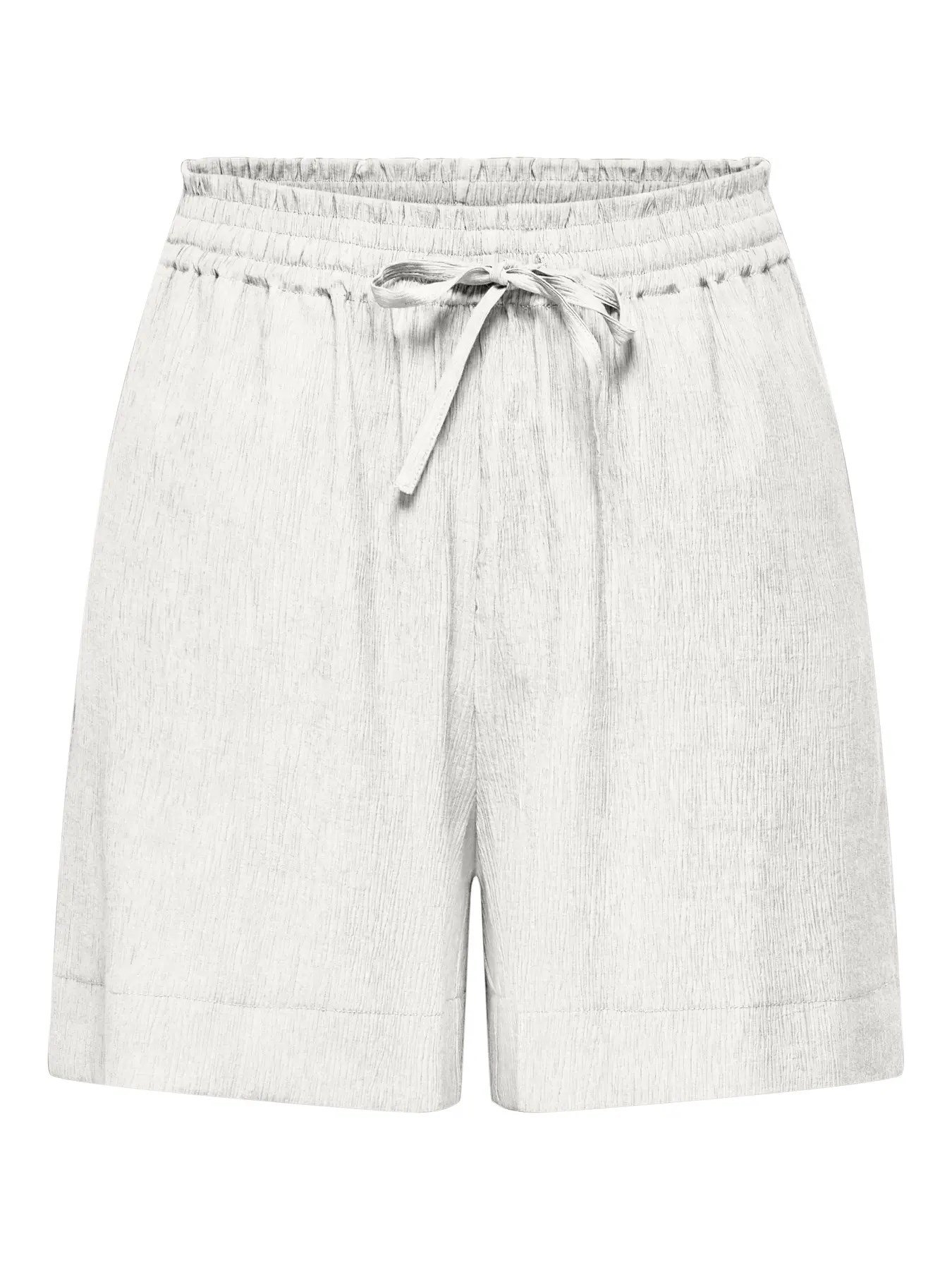 Only ONLNELE HW STRUCTURE SHORTS PNT Beyaz Kadın Şort