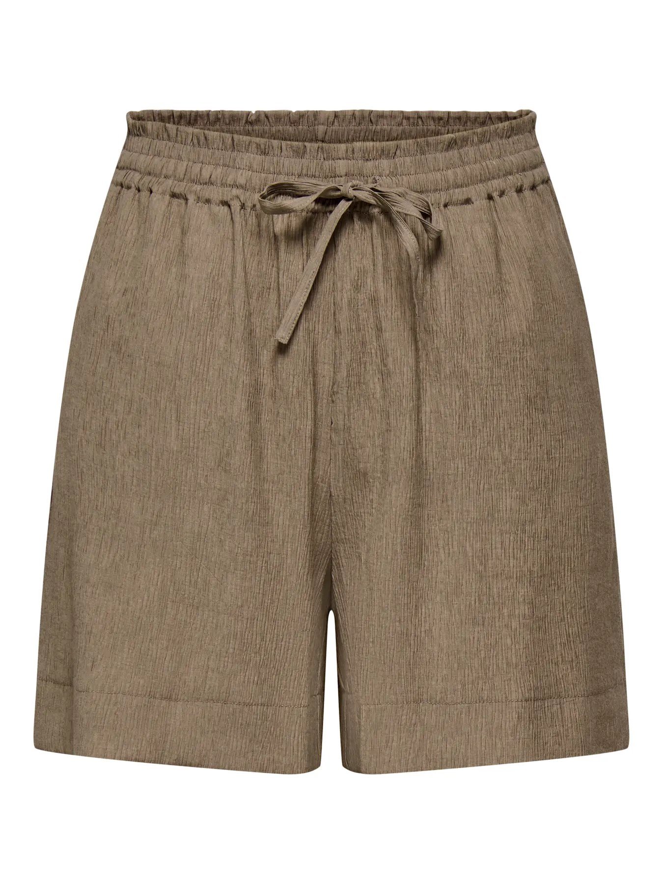 Only ONLNELE HW STRUCTURE SHORTS PNT Kahverengi Kadın Şort