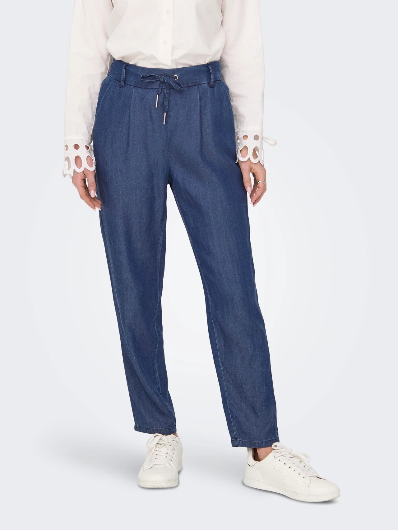 Only ONLPOPTRASH CHARIS LIFE PANT CC WVN Lacivert Kadın Pantolon
