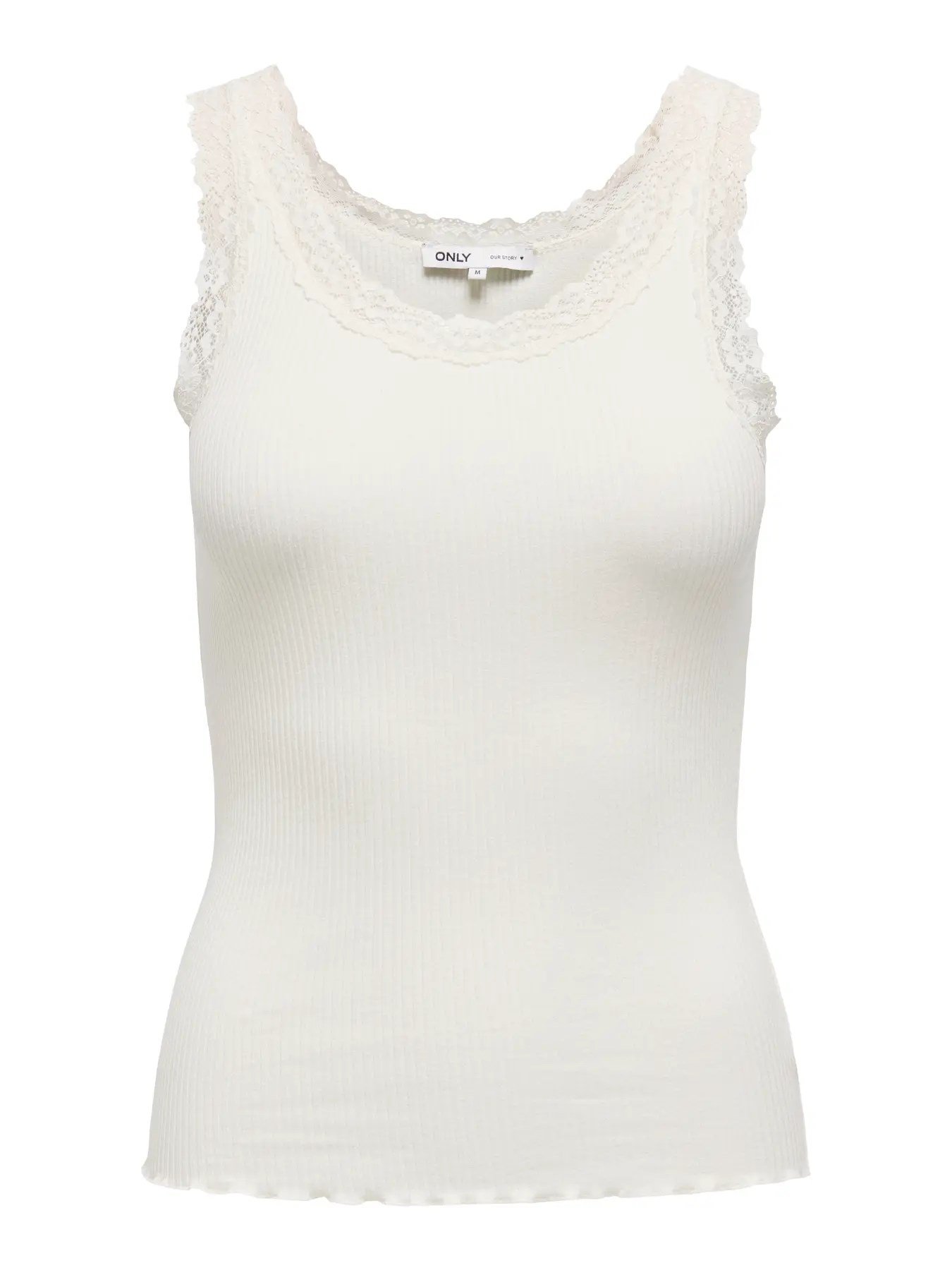 Only ONLSARA SHARAI TANK TOP JRS NOOS Beyaz Kadın Atlet