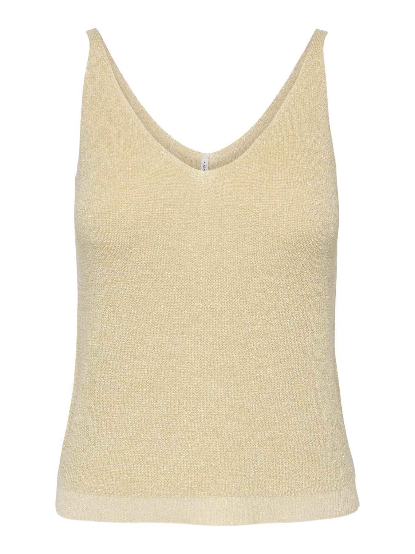 Only ONLSHINA SL GLITTER TOP KNT Gold Kadın T-Shirt