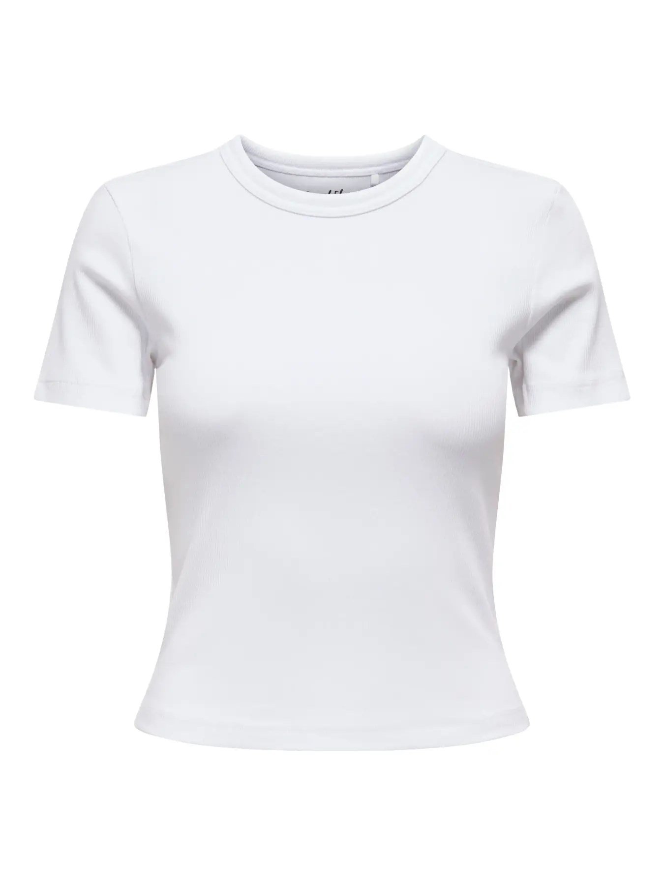 Only ONLVAL S/S O-NECK TOP JRS NOOS Beyaz Kadın T-Shirt