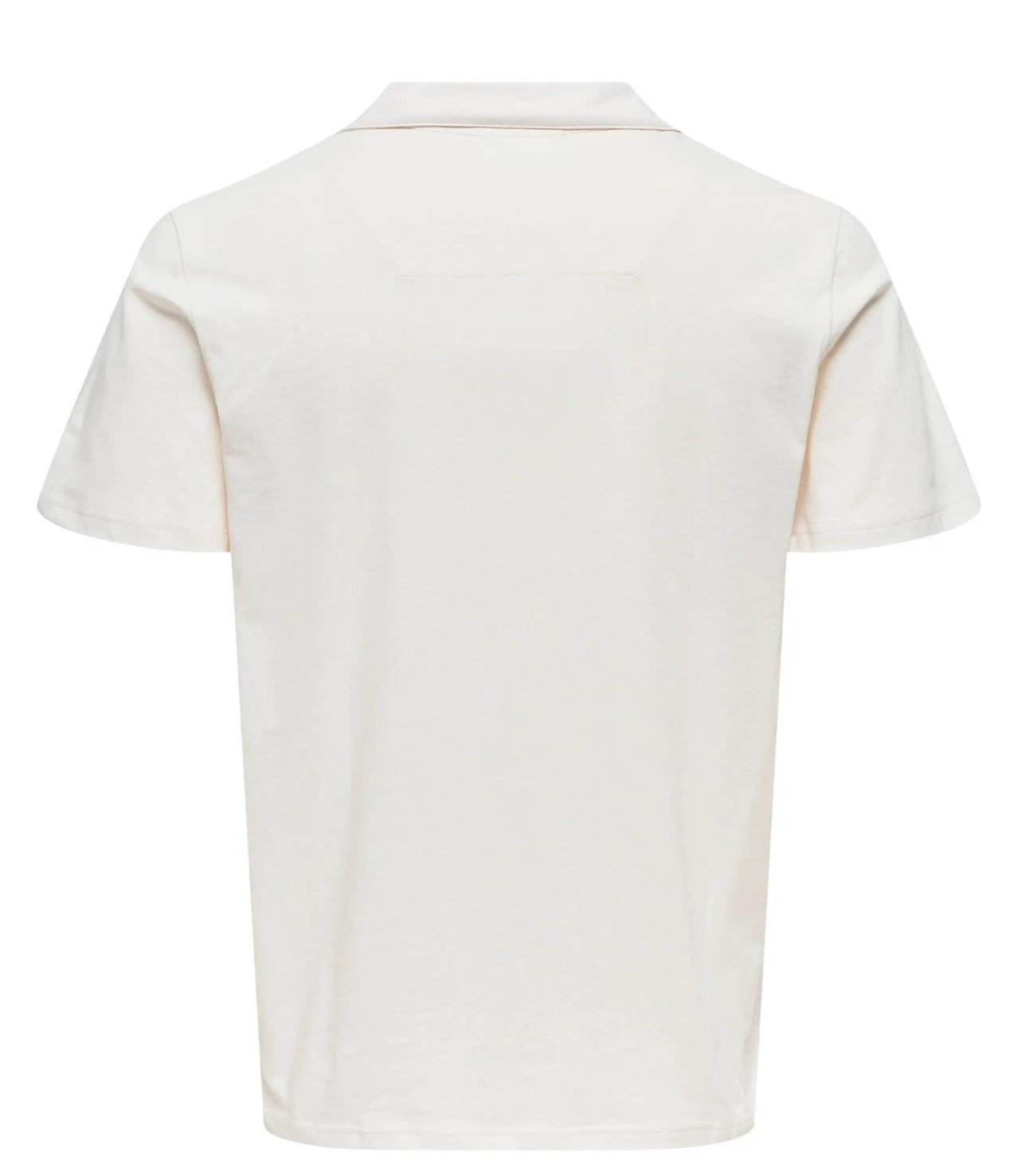 Only&Sons ONSABRAHAM REG SS RESORT POLO Beyaz Erkek Gömlek