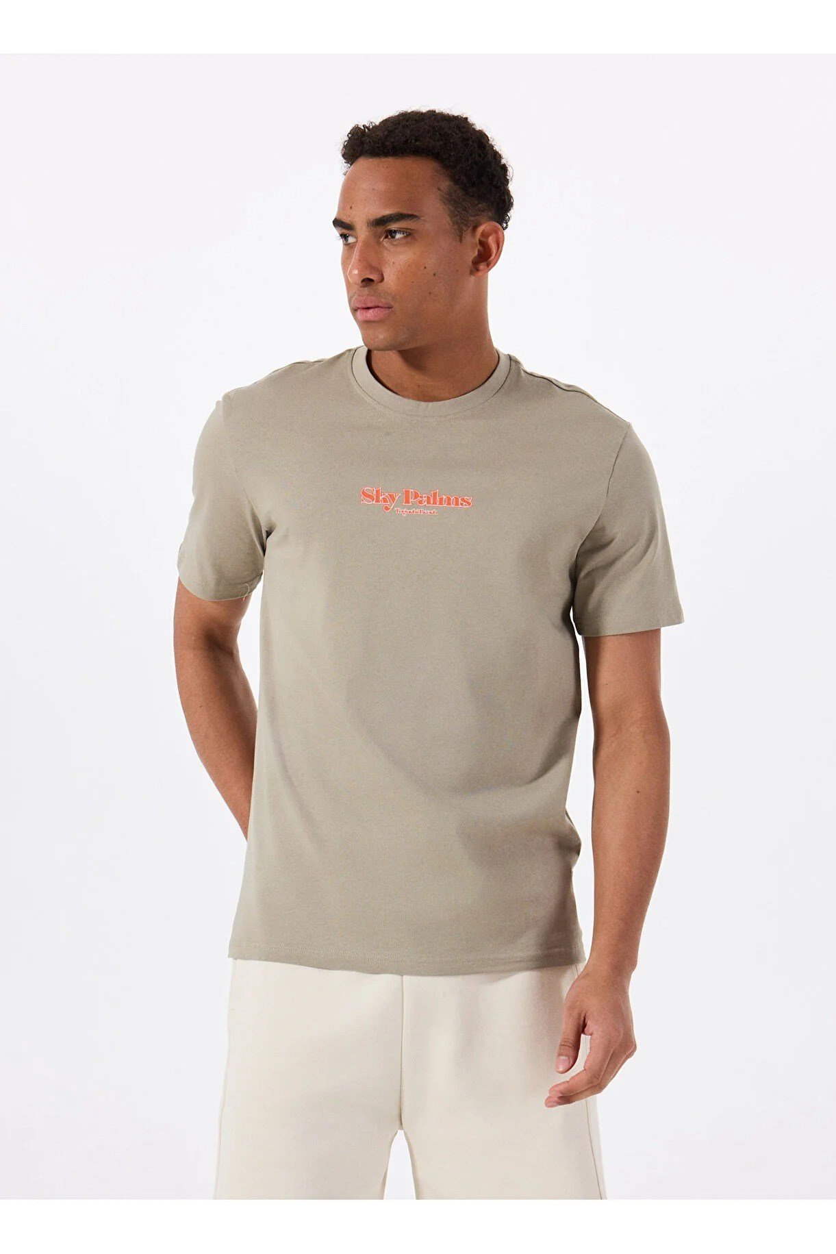 Only&Sons ONSFARUK REG SS TEE CS Bej Erkek T-Shirt