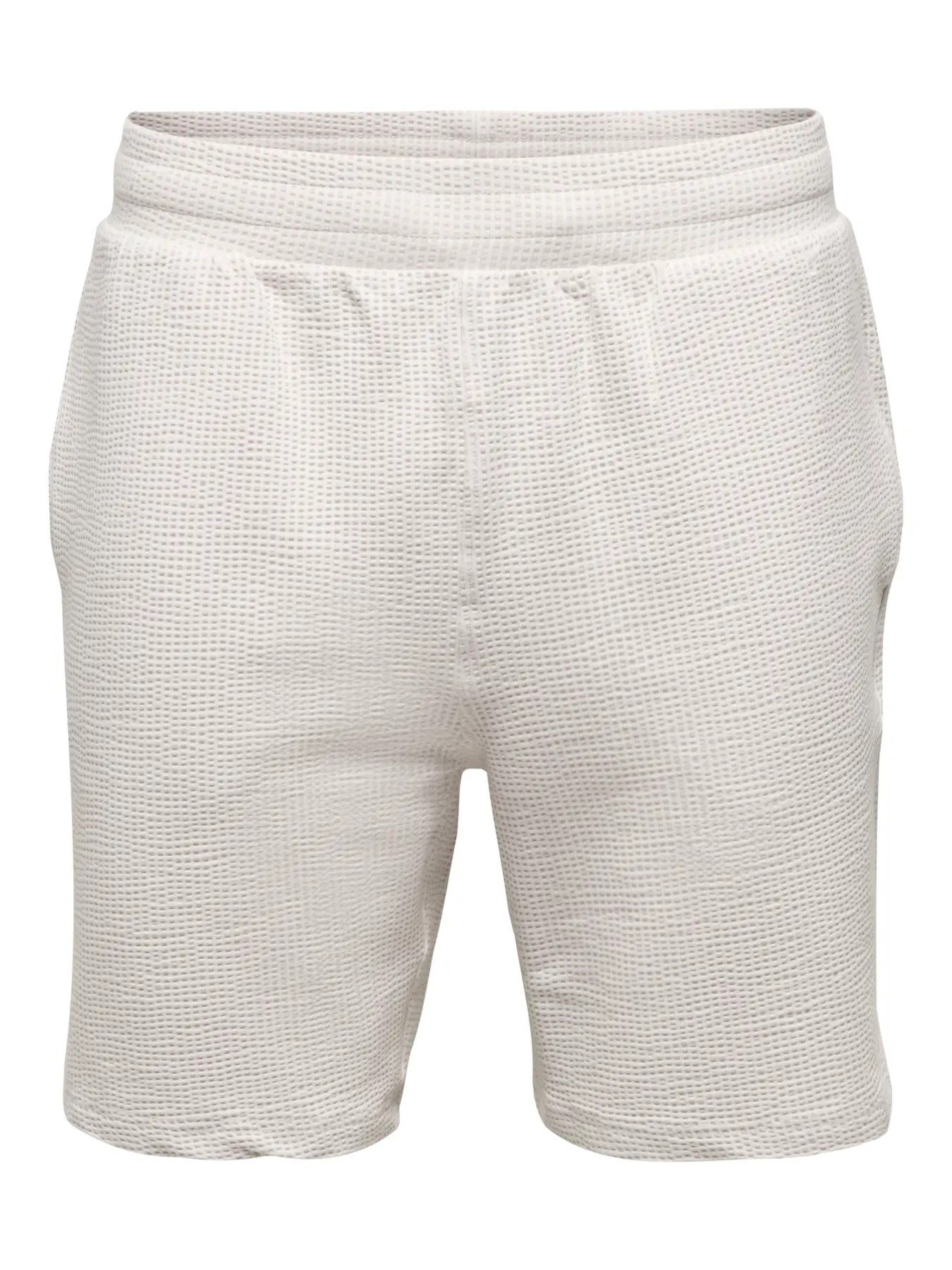 Only&Sons ONSKIAN LIFE REG SEERS. STRP SHORTS VD Bej Erkek Şort