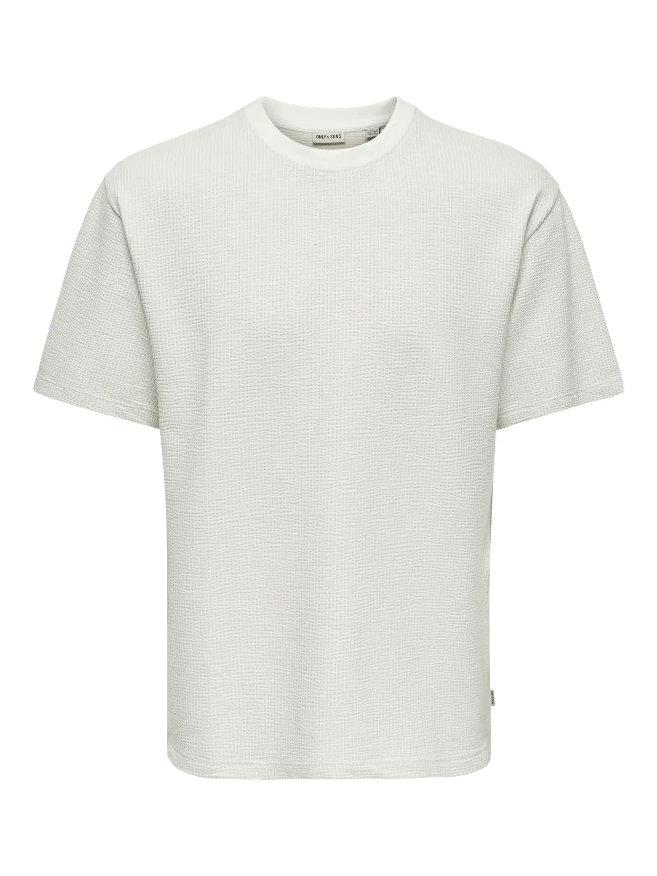 Only&Sons ONSKIAN LIFE RLX SS STRP TEE Beyaz Erkek T-Shirt