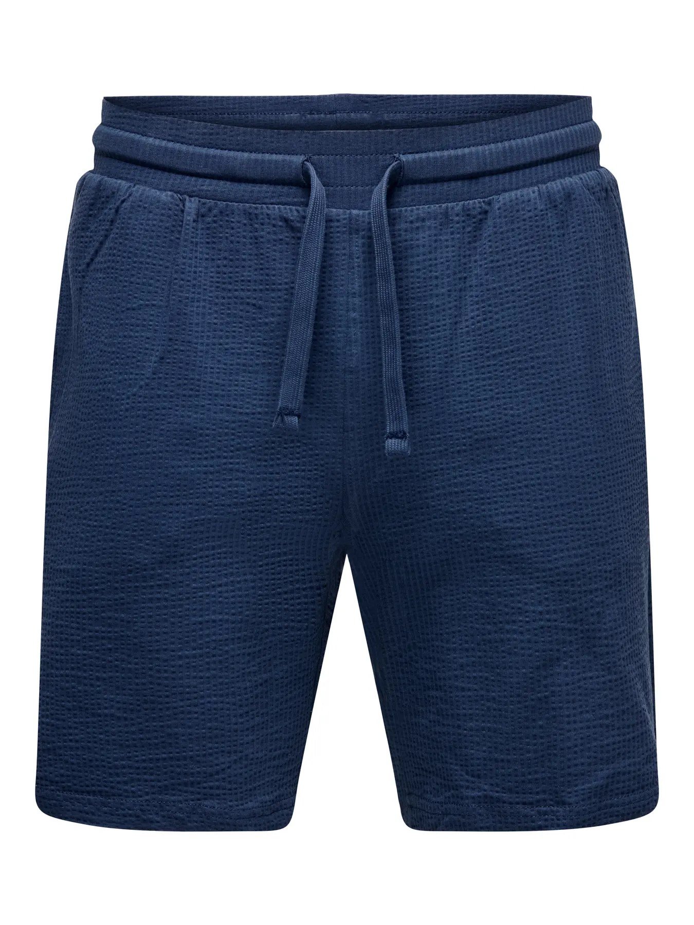 Only&Sons ONSKIAN LIFE STRAIGHT SEERS. SHORTS NOOS Lacivert Erkek Şort 22029752