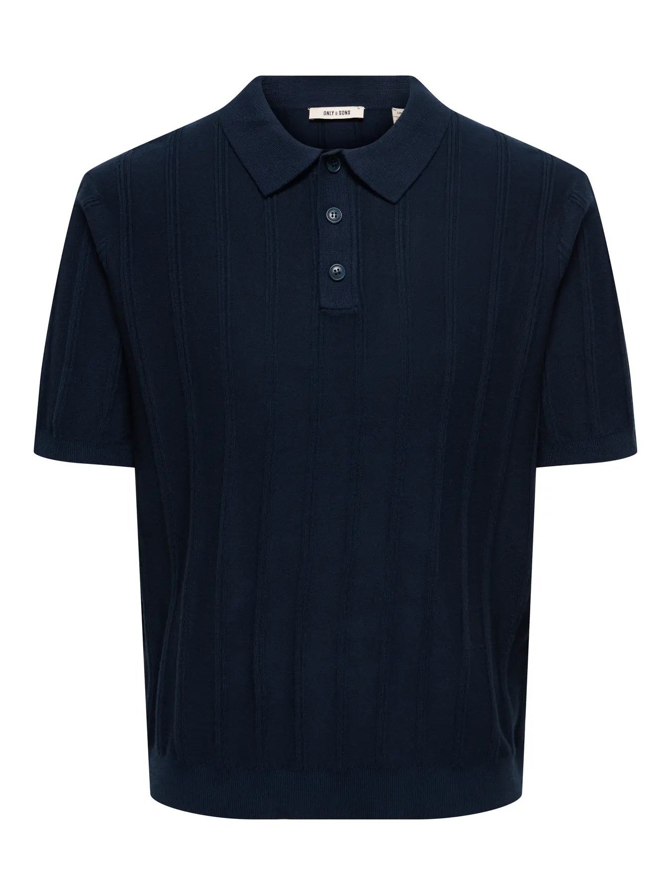Only&Sons ONSTHIJS  RLX SS POLO KNIT Lacivert Erkek T-Shirt