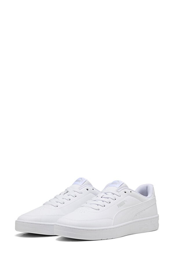 Puma Court Classic Clean Beyaz Unisex Günlük Spor Ayakkabı