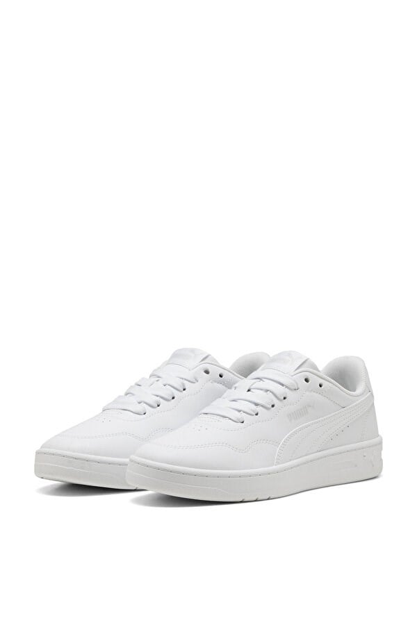 Puma Court Lally JR Beyaz Unisex Çocuk Günlük Spor Ayakkabı