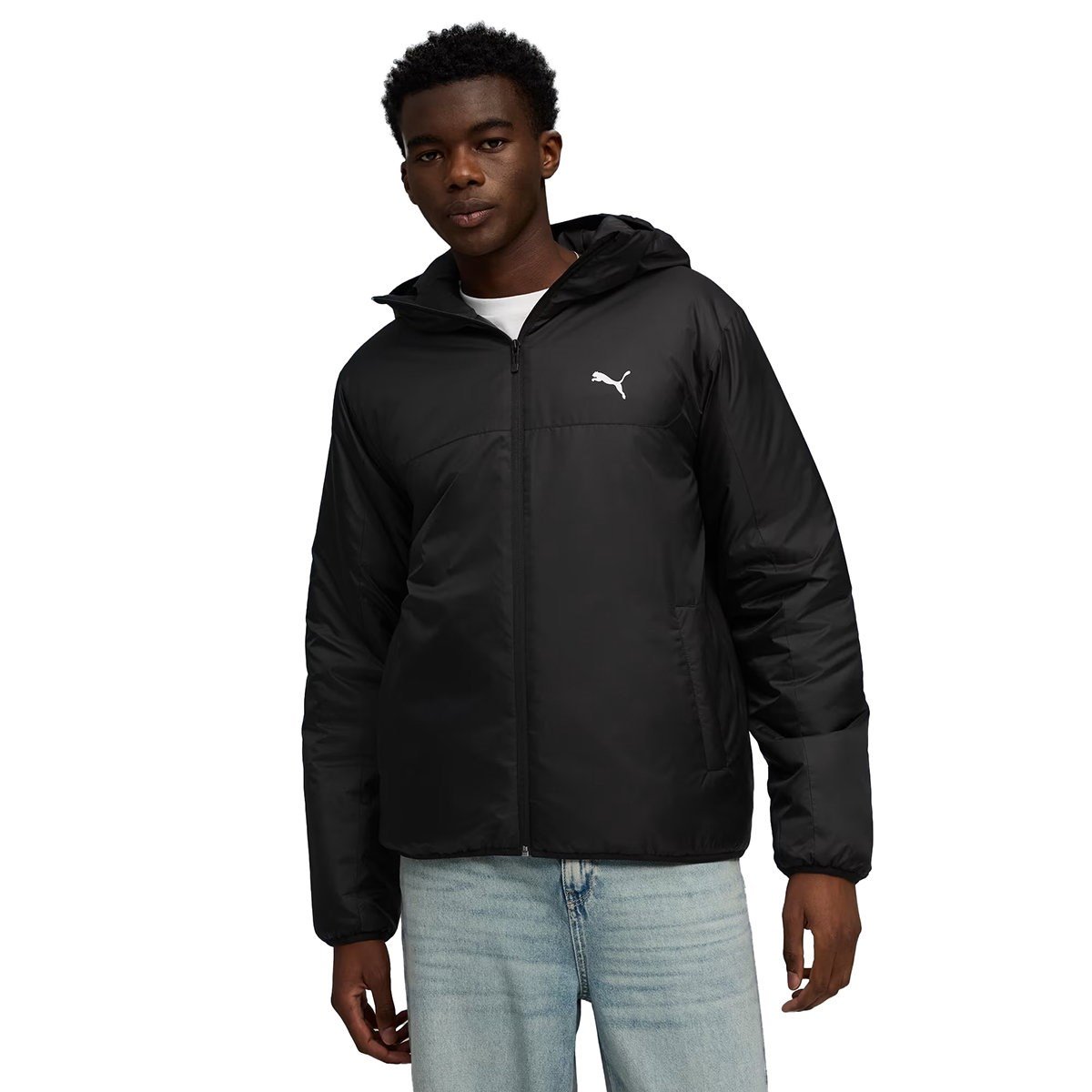 Puma ESS Light Padded Jacket Siyah Erkek Mont