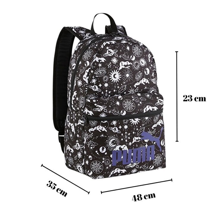 Puma PUMA Phase AOP Backpack Siyah Unisex Spor Çanta