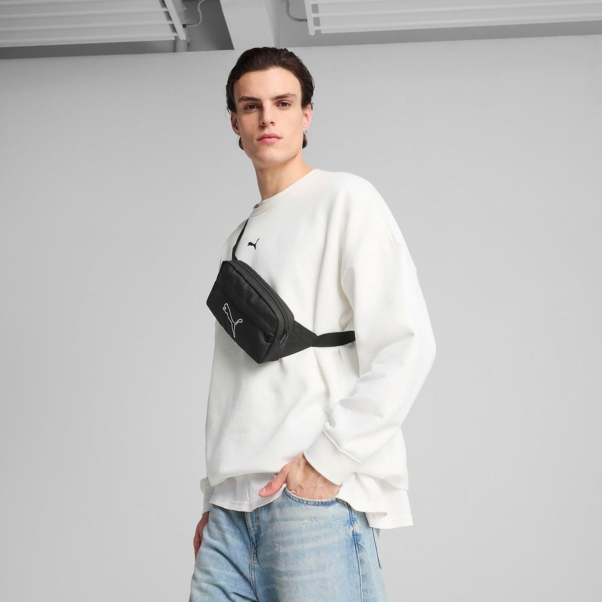 Puma PUMA PLUS Waist Bag Siyah Unisex Spor Çanta