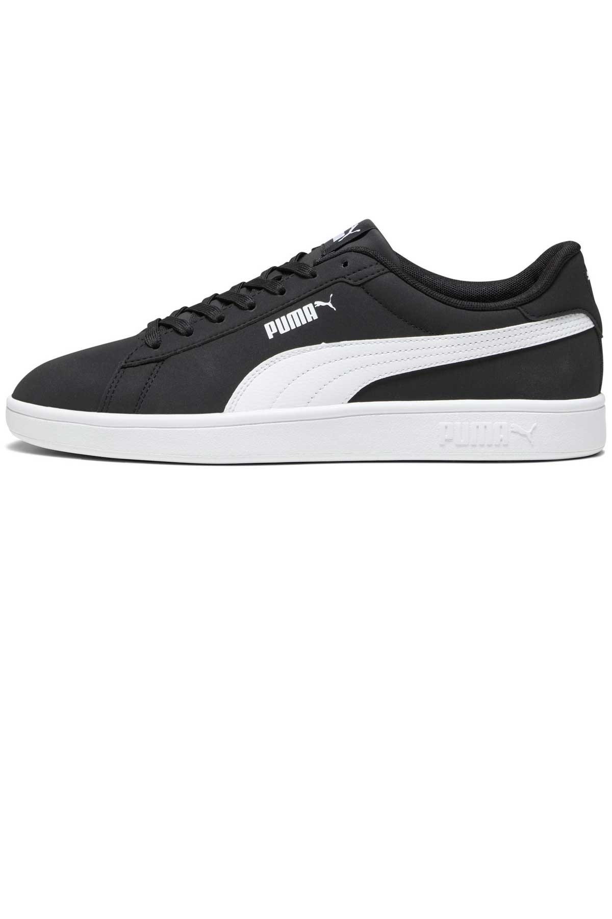 Puma Puma Smash 3.0 Buck Siyah Unisex Günlük Spor Ayakkabı
