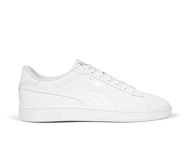 Puma Puma Smash 3.0 Buck Beyaz Erkek Günlük Spor Ayakkabı