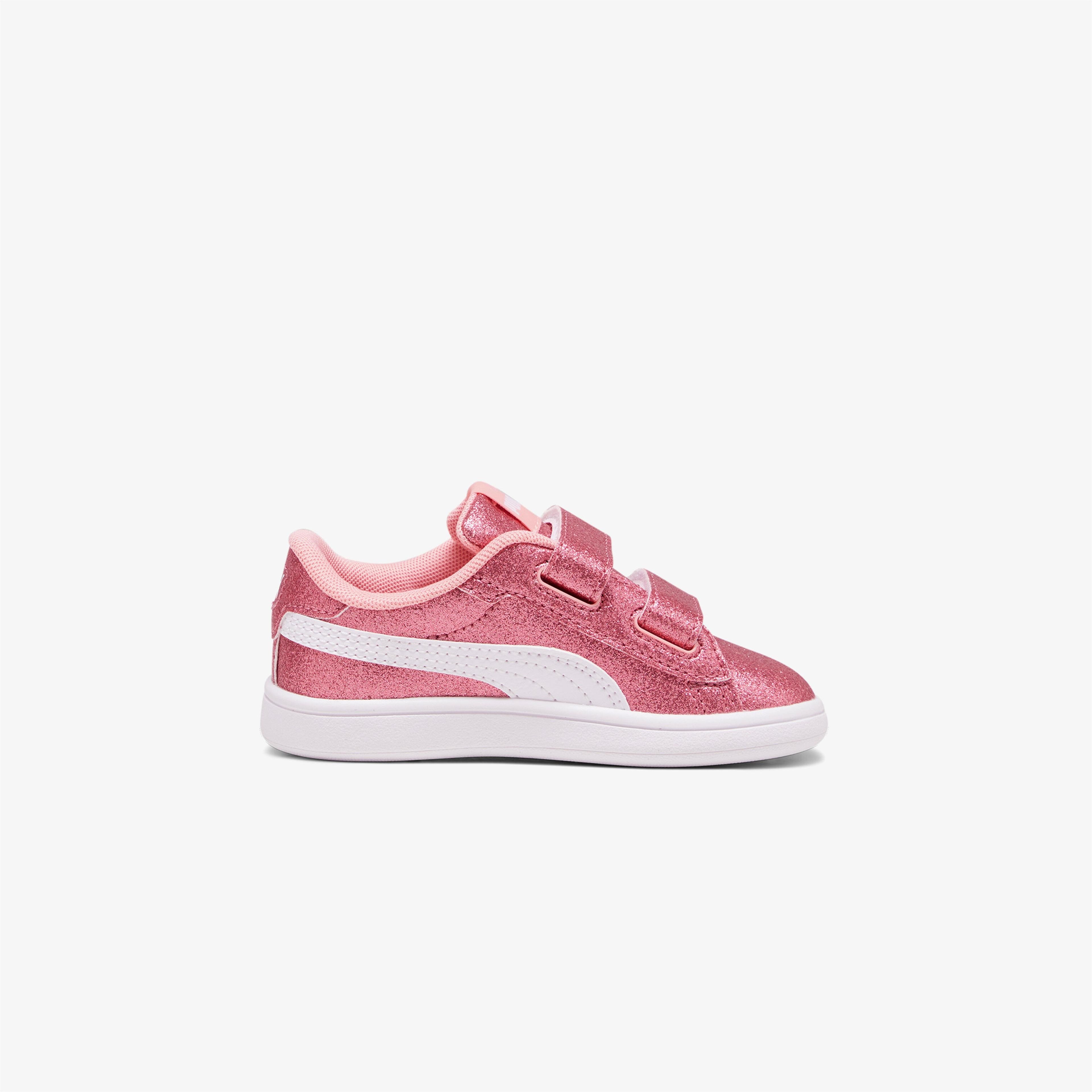 Puma PumaSmash 3.0 Glit Glam V In Pembe Kız Çocuk Günlük Spor Ayakkabı