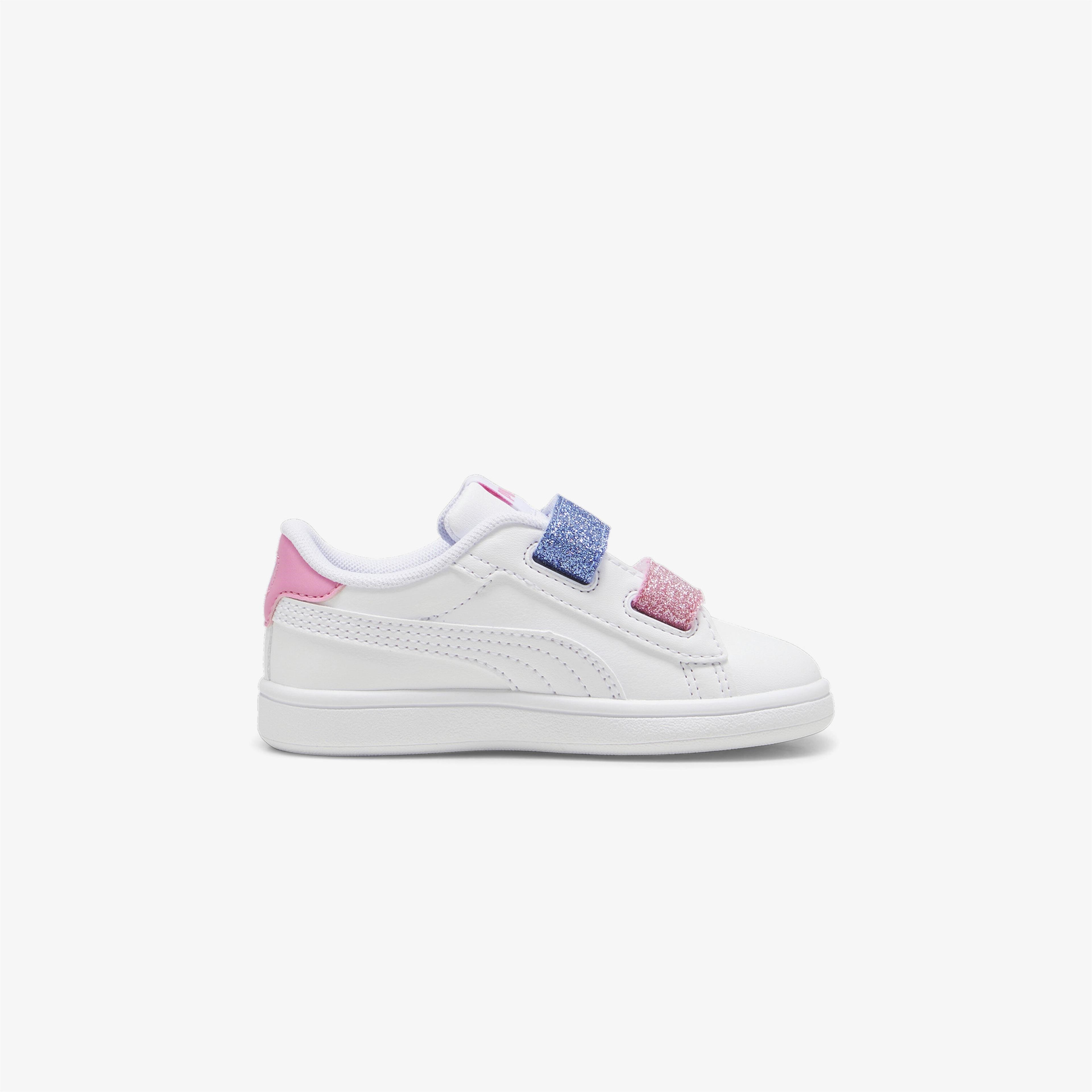 Puma PumaSmsh3.0L GlttrVlcr V Inf Beyaz Kız Çocuk Günlük Spor Ayakkabı