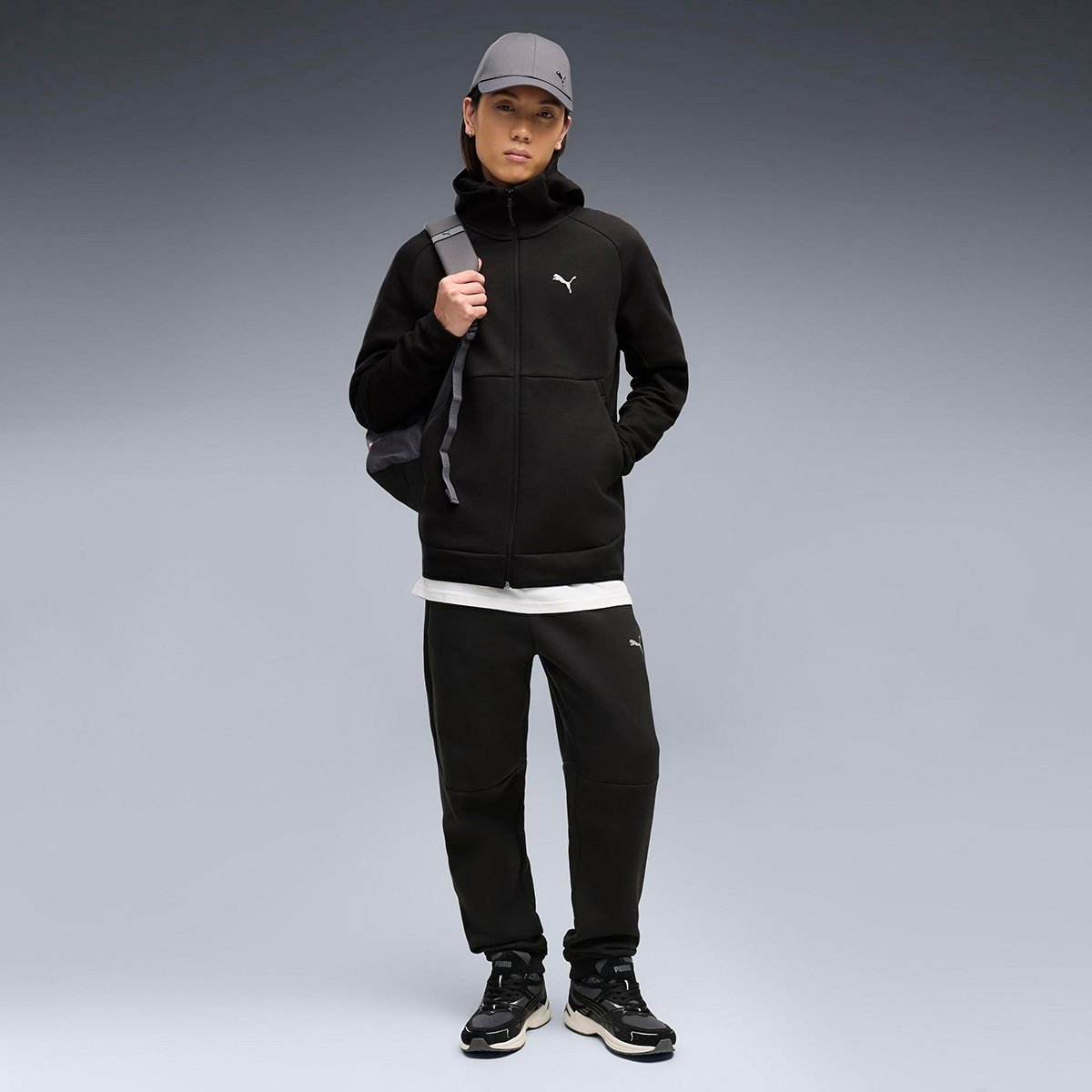 Puma PUMATECH Pants Siyah Erkek Eşofman Alt 69395201