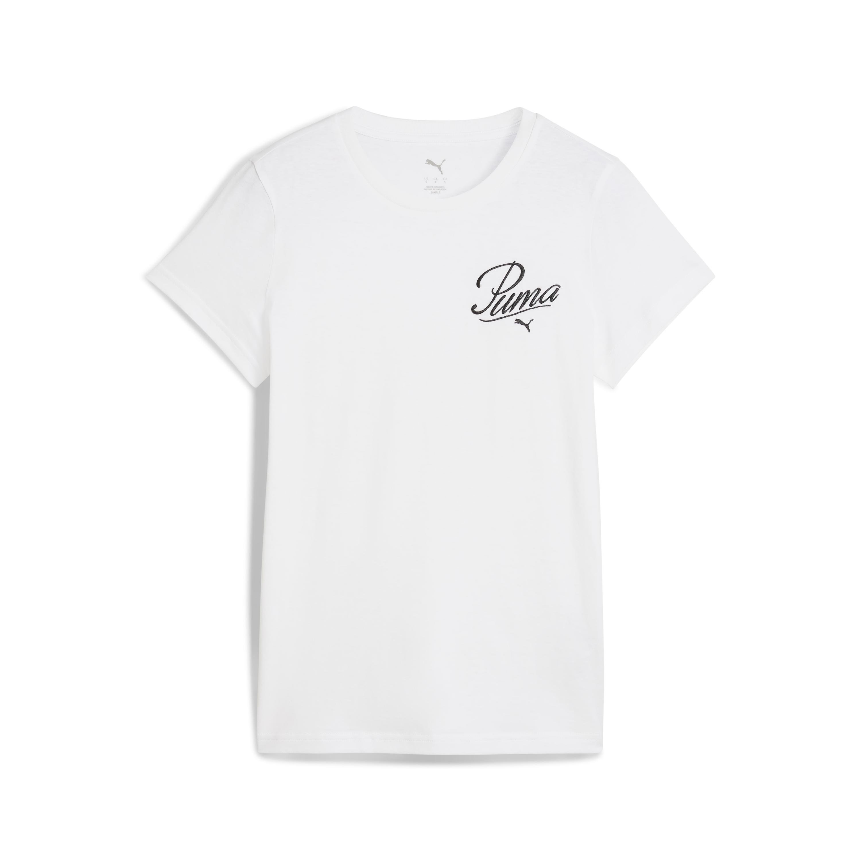 Puma SCRIPT Tee Beyaz Kadın T-Shirt