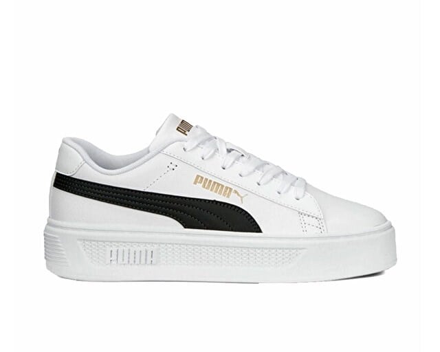 Puma Smash Platform v3 Beyaz Kadın Günlük Spor Ayakkabı