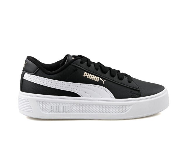 Puma Smash Platform v3 Siyah Kadın Günlük Spor Ayakkabı