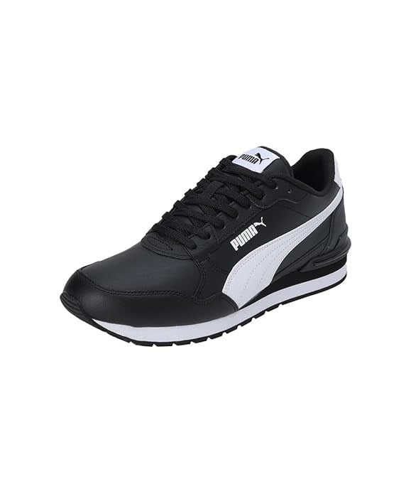 Puma ST Runner v4 L Siyah Erkek Günlük Spor Ayakkabı