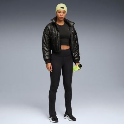 Puma W PUMA SHAPE SPLIT TIGHT Siyah Kadın Tayt