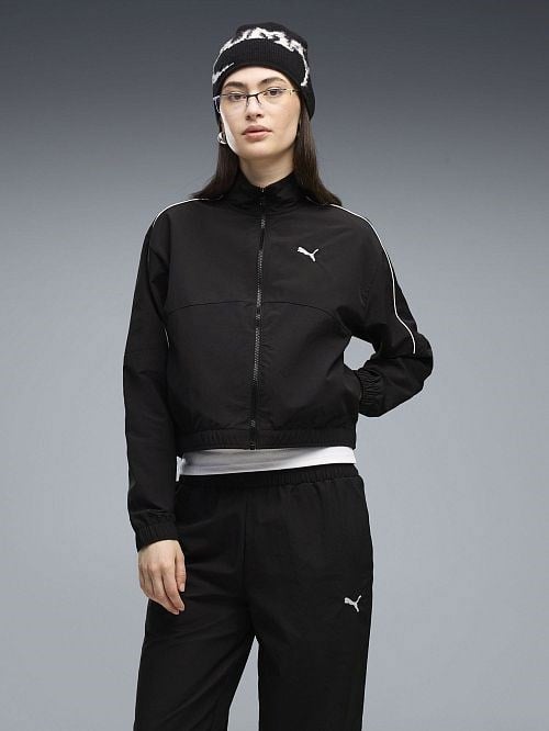 Puma Woven Suit cl Siyah Kadın Eşofman Takımı