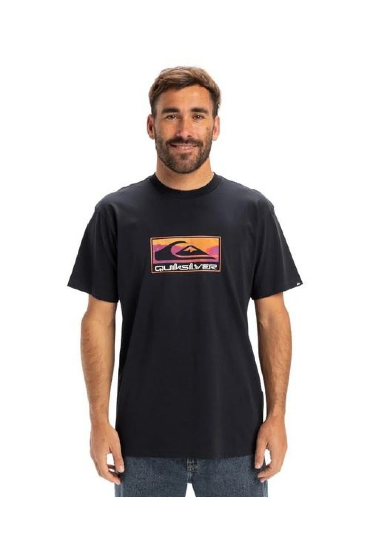 Quiksilver EV GRADIENT BOX SS Lacivert Erkek T-Shirt