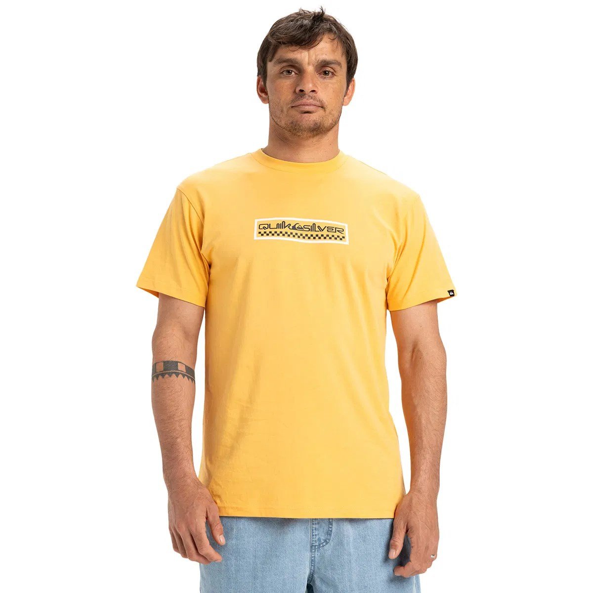 Quiksilver EV SUN DAGGER SS Sarı Erkek T-Shirt